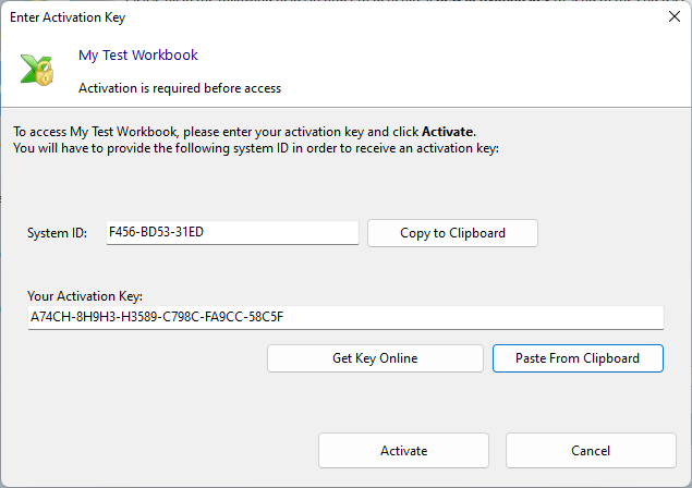 Copy-Protection Thanks to Hardware-Locking (System ID) And Activation Keys